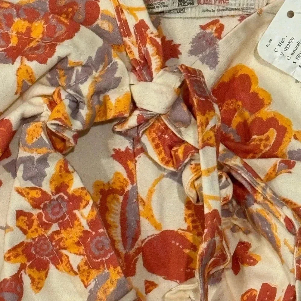 🍀 FREE PEOPLE NWT SUMMER OF LOVE WRAP TOP